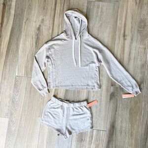 Colsie hoodie and short set